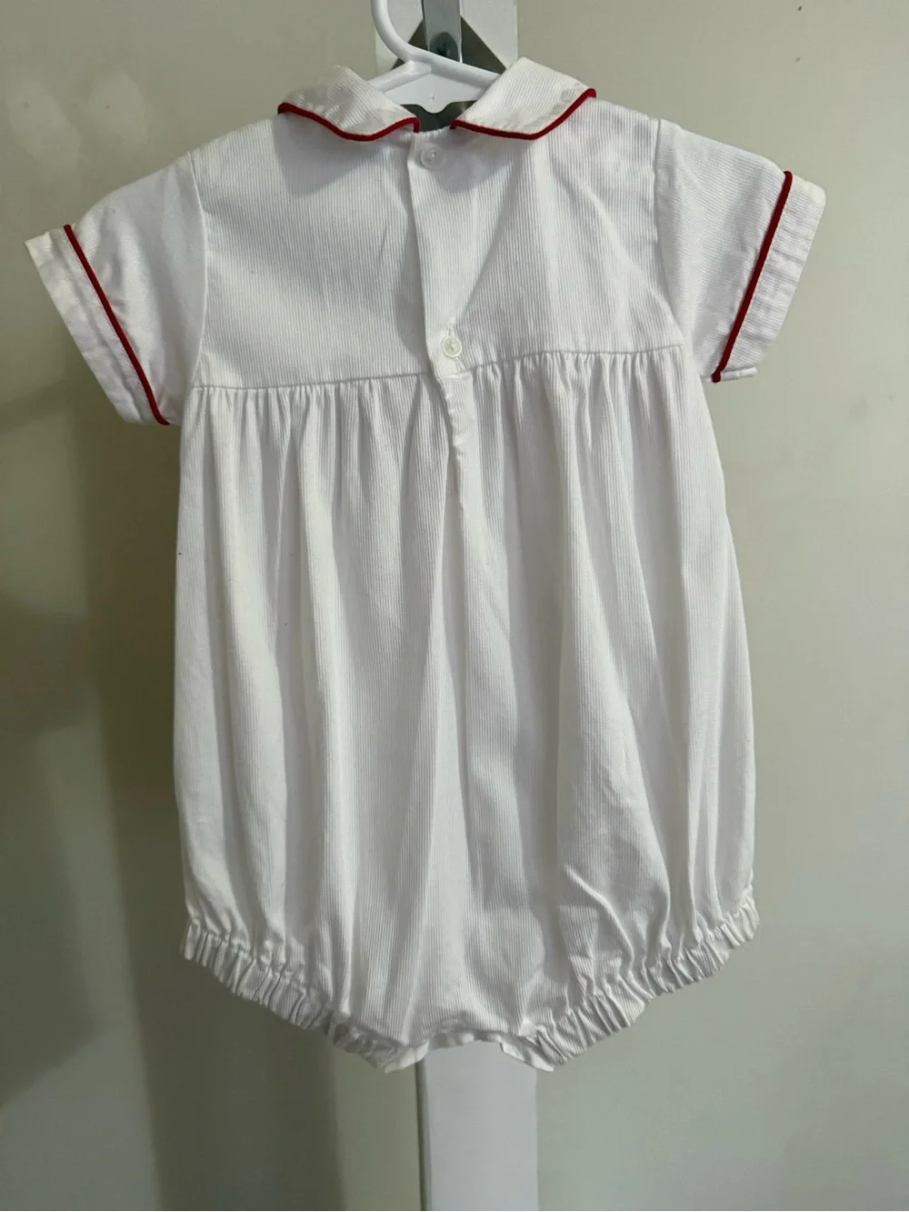 Willbeth Smocked Bubble Romper